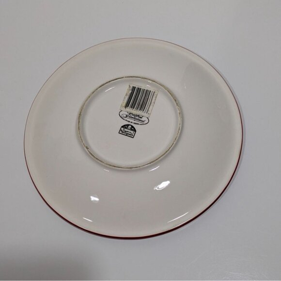 Certified International Snowman Gingerbread Hand Painted Holiday Plate - Picture 5 of 6